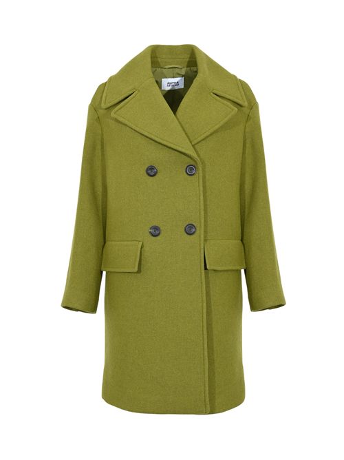 Cappotto doppiopetto in panno lana Alpha studio | AD-4710N2006